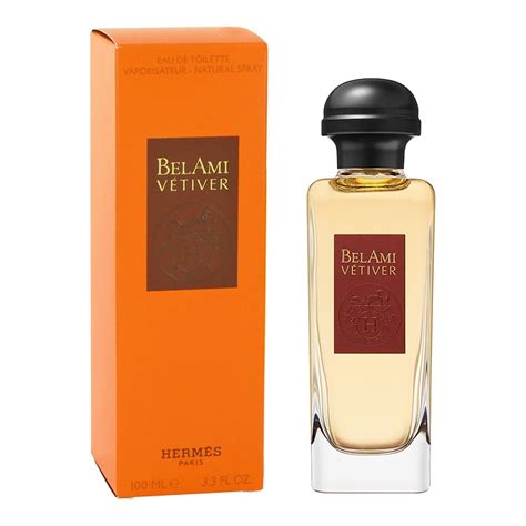 hermes bel ami vetiver for men|bel ami cologne by hermes.